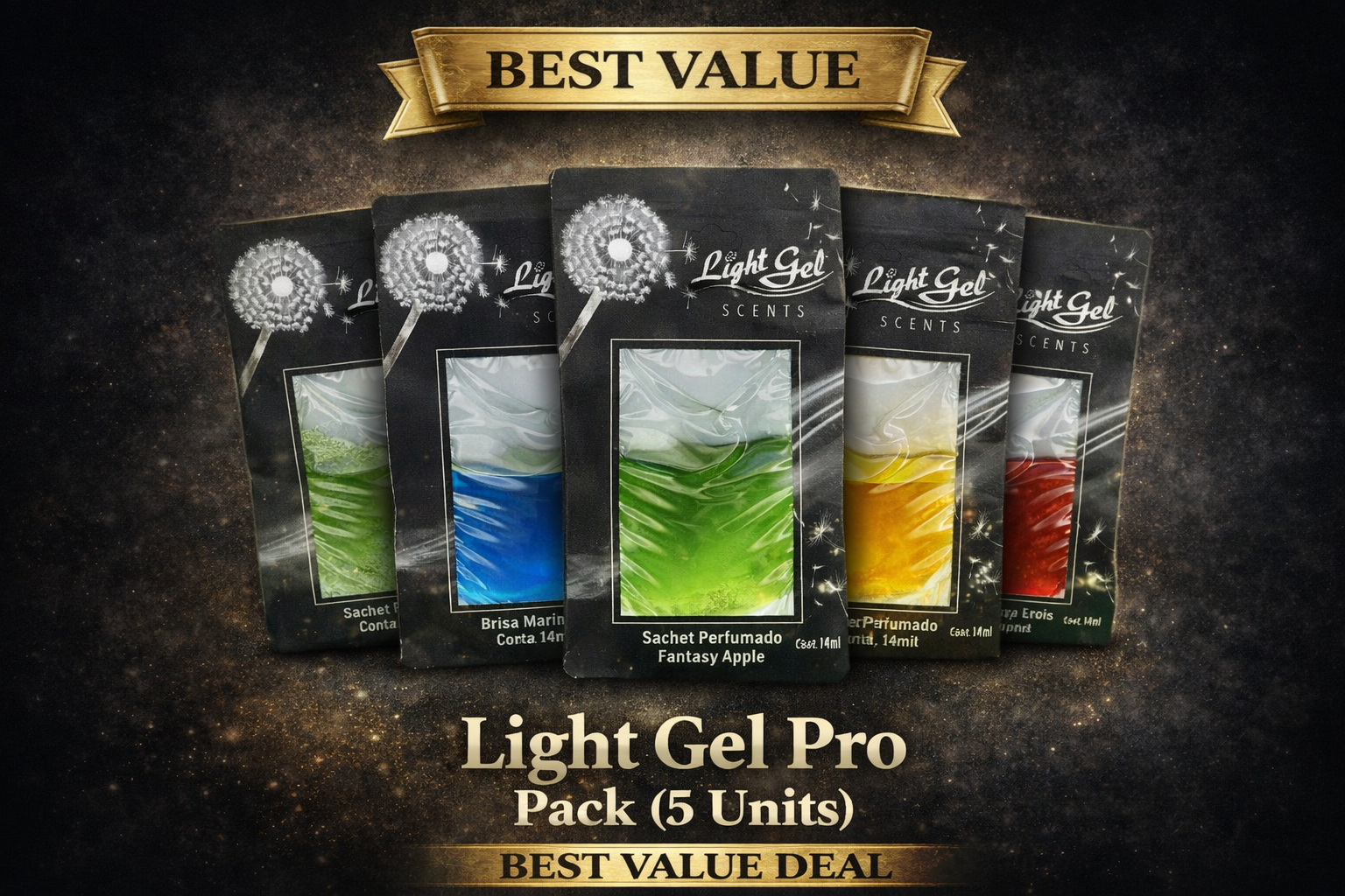 Light Gel Pro Pack (5 Units) – Best Value Deal